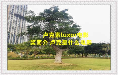 卢克索luxor电影奖简介 卢克是什么电影